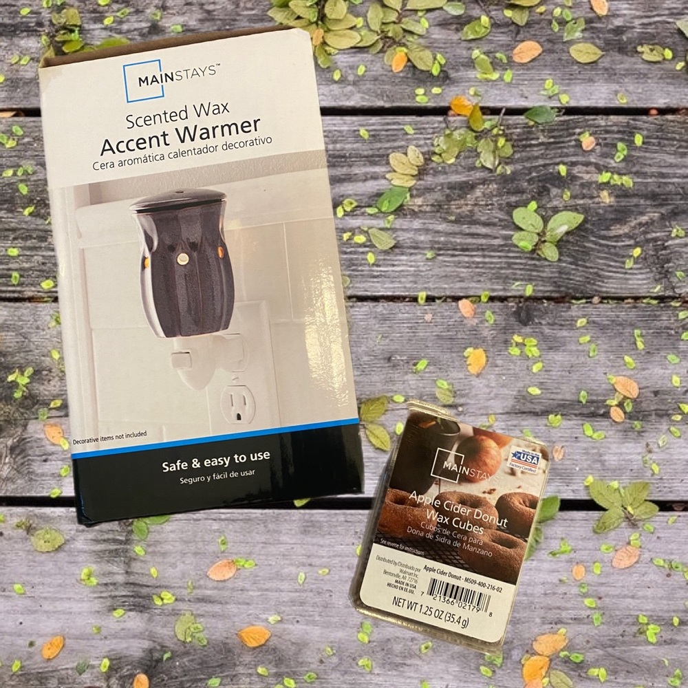 Mainstays scented wax warmer with wax